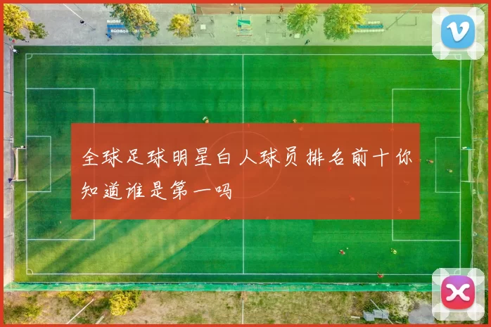 全球足球明星白人球员排名前十你知道谁是第一吗