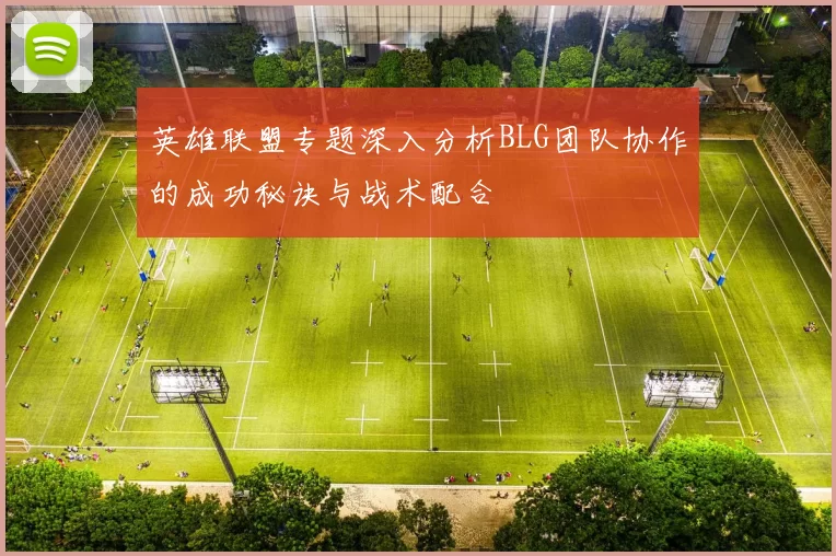 英雄联盟专题深入分析BLG团队协作的成功秘诀与战术配合